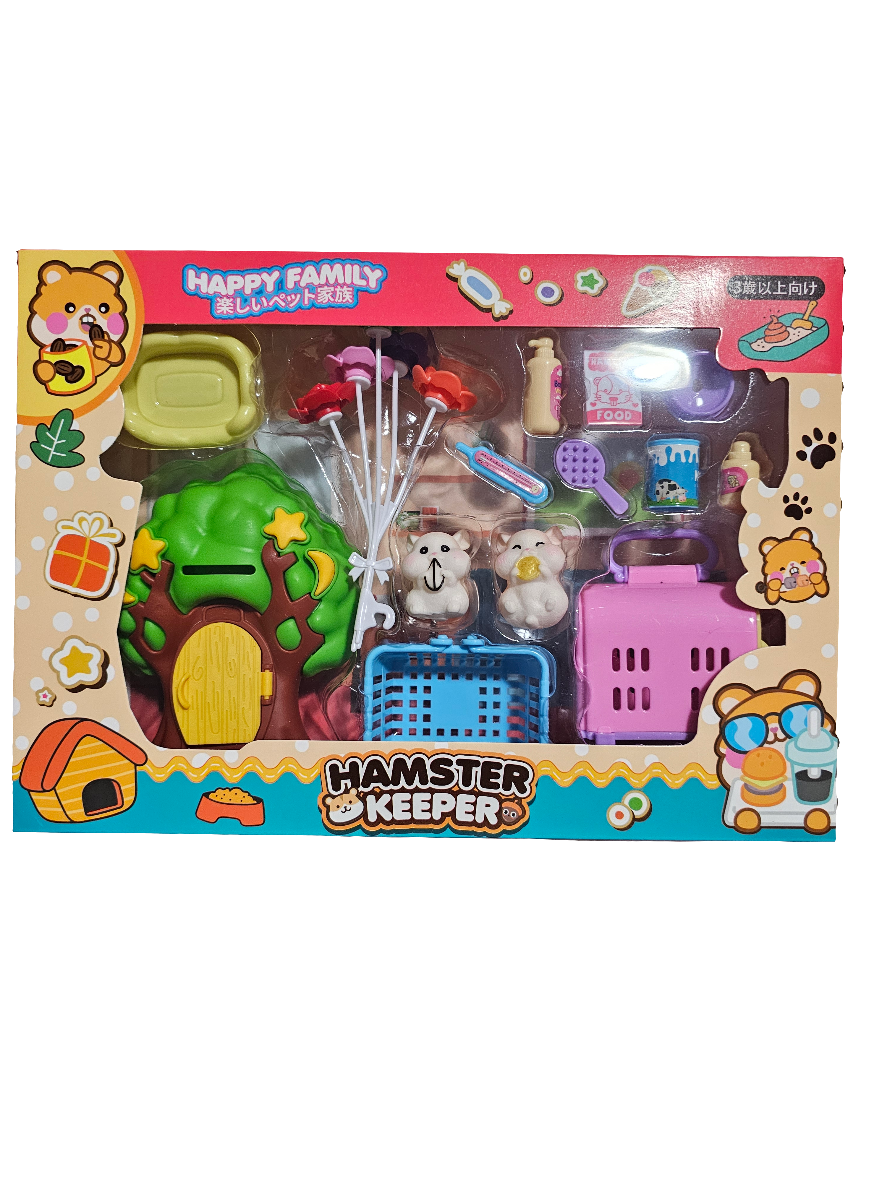 Hamster keeper Play Set