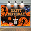 Hot Basketball Game Birthday Backdrop (x1u)