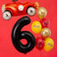 Foil Balloon Number 6 Black (86cm)