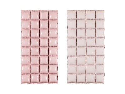 FOIL BALLOON CURTAIN DOUBLE SIDED LIGHT PINK (55X110CM)