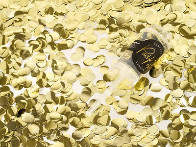 Confetti Push Pop Gold (15mm)