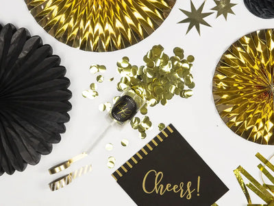 Confetti Push Pop Gold (15mm)