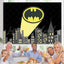 Batman Hero Black and Yellow Backdrop (x1u)