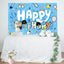 Bluey Happy Birthday Party Backdrop (x1u)