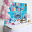 Blue Stitch Birthday Backdrop (x1u)