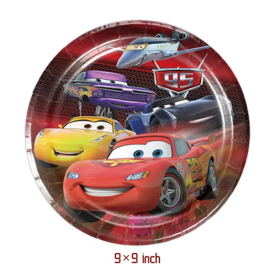 Cars Platos 9"(x10u)
