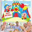 Plim Plim Circus Happy Birthday Backdrop (x1u)
