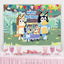 Bluey Family Green Yard Birthday Backdrop (x1u)