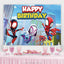 Cartoon Little Spider Hero Happy Kids Birthday Backdrop