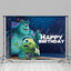 Monsters Inc Happy Birthday Backdrop (x1u)