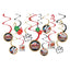 Casino Swirl Decorations (x12u)