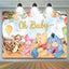 Winnie Pooh Oh Baby Backdrop (x1u)