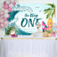 Surf Up The Big One Birthday Backdrop