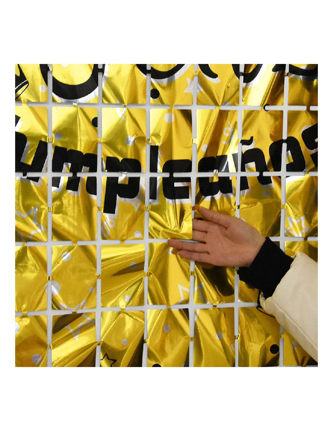 Cortina Foil "Feliz Cumpleaños"