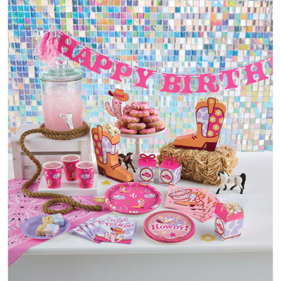 BOOTS AND BOWS Napkins 16pcs (Fiesta de Vaqueras)