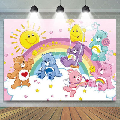 Care Bears Backdrop Party (x1u)