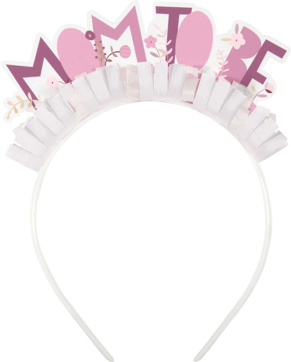 Tiara "Mom To Be" Pink