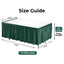 Table Skirt Dark Green (x1u)