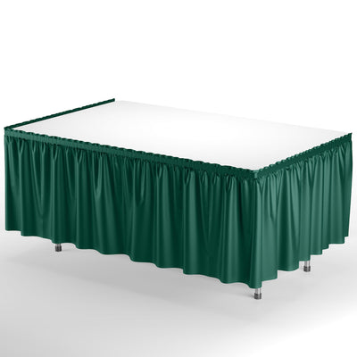 Table Skirt Dark Green (x1u)