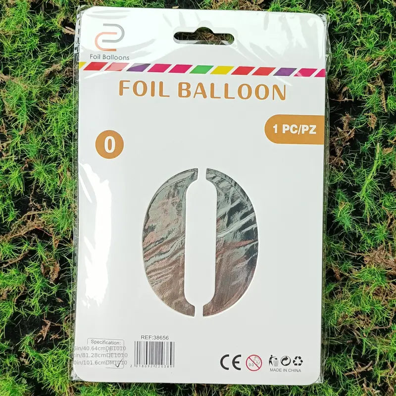 32” Foil Balloon Silver