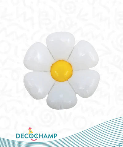 Deco Flower White 34in