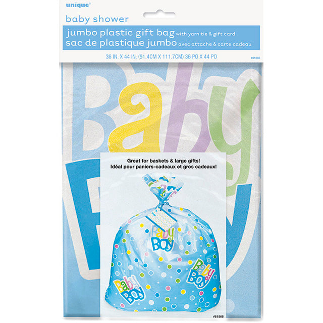 Jumbo Baby Boy Gift Bag (x1u)