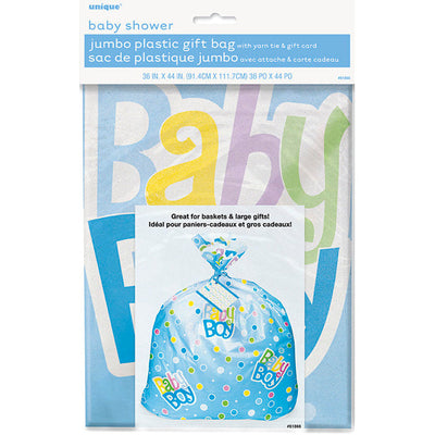 Jumbo Baby Boy Gift Bag (x1u)
