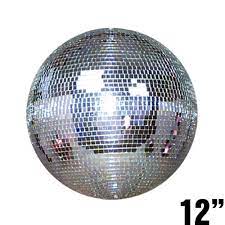 Ball Disco 12" Silver