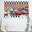 Cars Happy Birthday Backdrop (x1u)