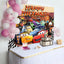 Cars Happy Birthday Flags Backdrop (x1u)