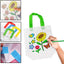 Craft Spring Tote Bag con 4 Marcadores 12" (x2u)