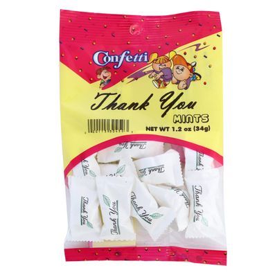Confetti Thank You Mints 1.2oz – Fiesta Warehouse