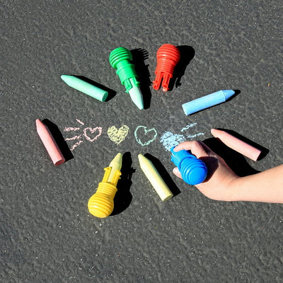 Washable Side walk Chalk set