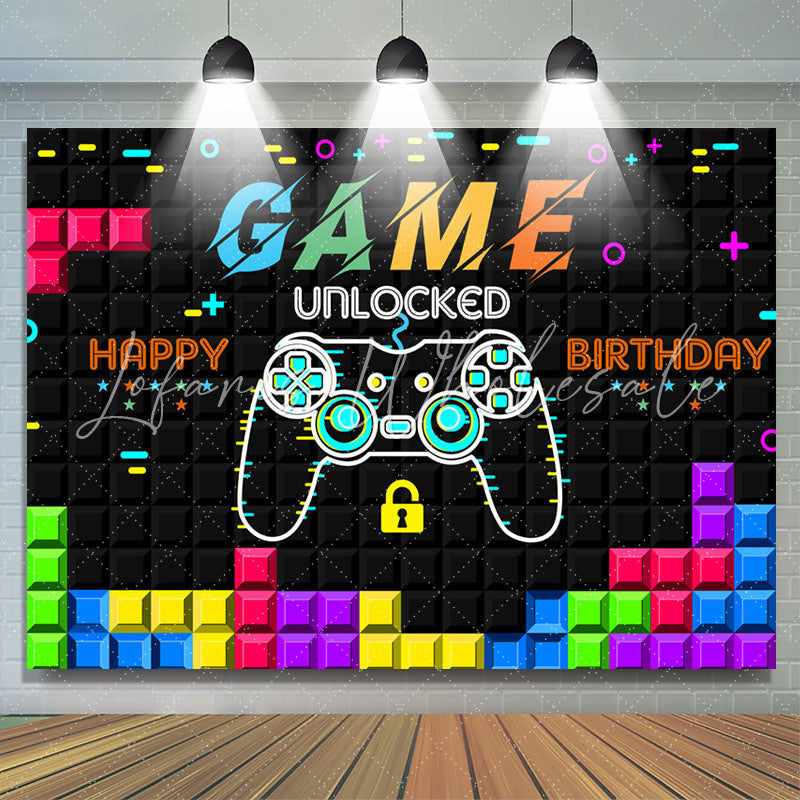 Game Console Tetris Backdorp