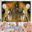 Glitter Golden Balloons And Sparkles Backdrop (x1u)