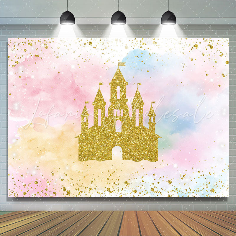 Golden Castle Backdrop