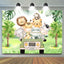 Safari Baby Animals Backdrop (x1u)