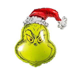 The Grinch Balloon Jumbo 29"
