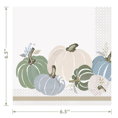 Modern Pastel Thanksgiving Napkins (x16u)