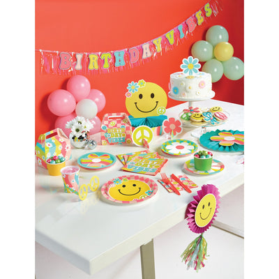 Flower Power Centerpiece (x1u) 12x9in