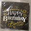 Happy Birthday Limited Edition Beverage Napkins Servilletas (x16u)
