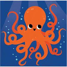 Ocean Beverage Napkins (x16u)