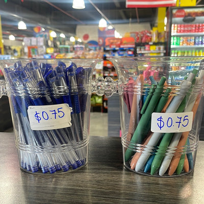 Gel Pen Azul + Gel Pen PASTEL
