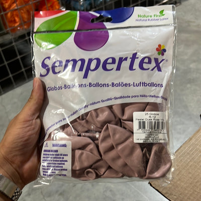 Globo Pastel Dusk Rosa 12”