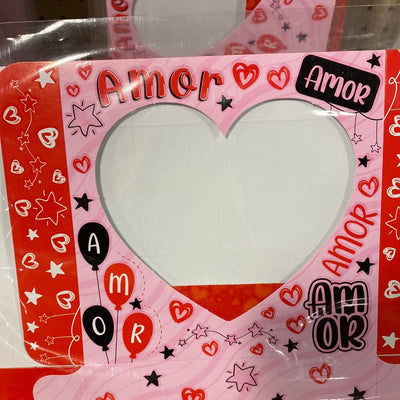 CAJA CANDY AMOR CORAZON RECTANGULAR