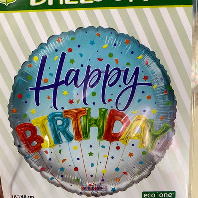 Globo De Cumpleaños 18”