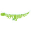 Dino Happy Birthday Banner