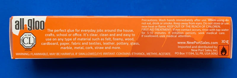 All Gloo - Multipurpose Glue 30G (x1u)
