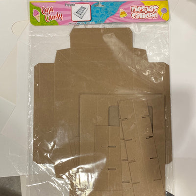 CAJA CANDY PEQUEÑA DIVISIONES KRAFT (CAFÉ)