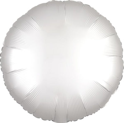 Globo Redondo Blanco Satin